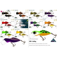 Predatek CR90 Cod Bug 'R Clear Bib 90mm 30g Floating Fishing Lure - Choose Colour