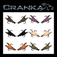 Cranka Crab Replacement Claw - 1 Pair Set - 50mm Treble Hook Model