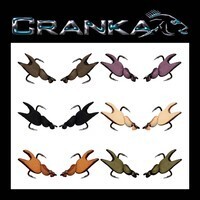 Cranka Crab Replacement Claw - 1 Pair Set - 65mm Treble Hook Model