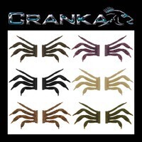 Cranka Crab Replacement Legs - 1 Pair Set - 50mm Treble Hook Model