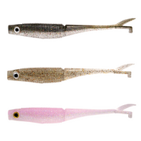 Daiwa BaitJunkie 3.95" Flick Soft Plastic Fishing Lure - Choose Colour