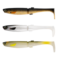 Daiwa BaitJunkie 8.5" Mega Minnow Soft Plastic Fishing Lure - Choose Colour