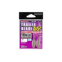 Decoy BL-10S Silver Willow Shape Fishing Lure Trailer Blade - Choose Size