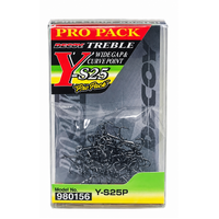 Decoy Y-S25 Light Game Treble Fishing Hook Pro Pack - Choose Size