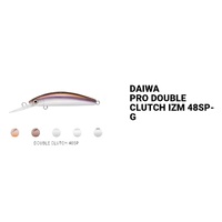 Daiwa 2022 Double Clutch 48SP-G 48mm Hard Body Fishing Lure - Choose Colour