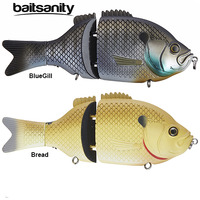 Baitsanity Explorer Gill 152mm Sinking Glide Bait Fishing Lure - Choose Colour