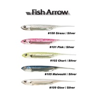 Fish Arrow Flash J Shad 3" SW Soft Plastic Fishing Lure - Choose Colour