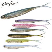 Fish Arrow Flash J Split 4" Soft Plastic Fishing Lure - Choose Colour