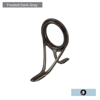 Fuji LSV Frosted Black O Ring Fishing Rod Guide BCLSVOG - Choose Size
