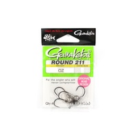 Gamakatsu Round 211 Superb Short Shank Fishing Jig Head - Choose Weight & Hook Size