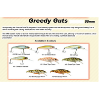 Pontoon 21 Greedy Guts 55SP MDR Hard Body Fishing Lure - Choose Colour