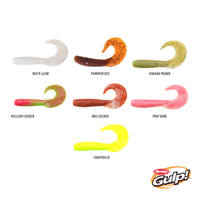 Berkley Gulp 4" Jigging Grub Soft Plastic Fishing Lure - Choose Colour