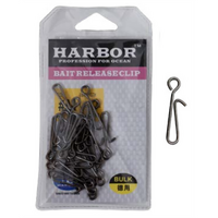 Harbor Bait Release Fishing Clip 25 Pack - Choose Size