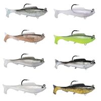 ZMan Herculez 4" Rigged Soft Plast Swimbait Fishing Lure - Choose Colour