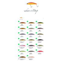 Ima Sukari 60 Deep Diving Sinking Hard Body Fishing Lure - Choose Colour