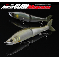 Gan Craft Jointed Claw Magnum 230 112g Sinking Glide Bait Fishing Lure - Choose Colour