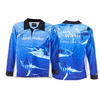 Jarvis Walker Marlin Kids Long Sleeve Tournament Fishing Shirt - Choose Size (JWKID)