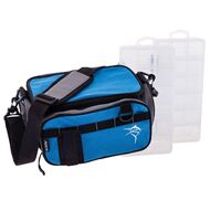 Jarvis Walker Soft-Sided Fishing Lure Bag With Tackle Boxes - Choose Size