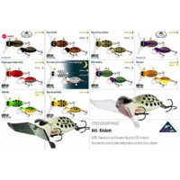 Predatek K45 Krickett 45mm 5g Floating Fishing Lure - Choose Colour