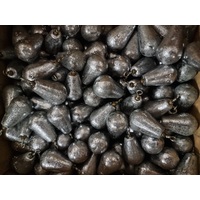 Bomb Sinker FIshing Bulk Buy Lead Weight (Approx 5kg) Sinkers - Choose Weight Quantity