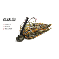 Molix Kento Jig 3/8oz 10.6g Weedless Fishing Lure - Choose Colour