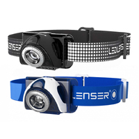 LED Lenser SEO7R Rechargeable Head Lamp Torch - Choose Colour