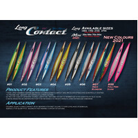 Ocean's Legacy Long Contact 30g Rigged Metal Fishing Jig - Choose Colour