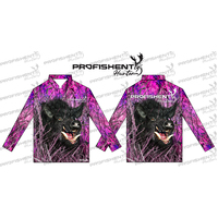 Profishent Sublimated Long Sleeved Pink Pig Camo Shirt - Choose Size