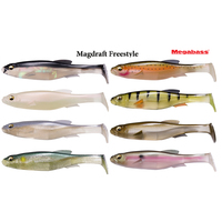 Megabass Magdraft Freestyle Un-Rigged Soft Swimbait 6" 15.2cm Fishing Lure - Choose Colour