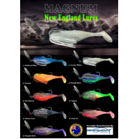 Kingfisher Magnum 150 1oz Chatterbait Fishing Lure - Choose Colour