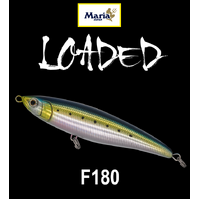 Maria Loaded 180mm Floating Stickbait Hard Body Fishing Lure - Choose Colour