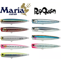 Maria Pop Queen 130mm Popper Floating Hard Body Fishing Lure - Choose Colour