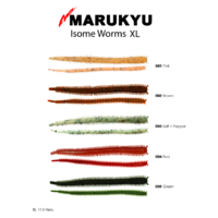 Marukyu Isome Sandworrm XL Soft Plastic Fishing Lure - Choose Colour