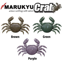 Marukyu Medium Crab Soft Plastic Fishing Lure - Choose Colour
