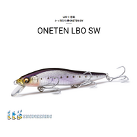 Megabass OneTen LBO SW 115mm Jerkbait Fishing Lure - Choose Colour