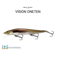 Megabass Vision OneTen 110mm Jerkbait Fishing Lure - Choose Colour