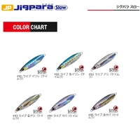 Majorcraft JigPara SP Slow Pitch 20g Metal Fishing Jig - Choose Colour