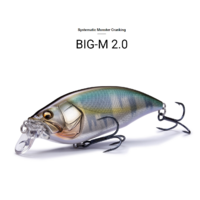 Megabass Big M 2.0 Giant Crank 126 mm Floating Lure - Choose Colour