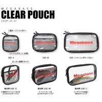 Megabass Clear Fishing Lure Pouch - Choose Size