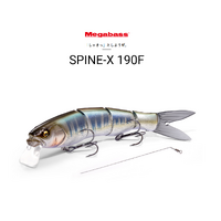 Megabass Spine X 190F Floating Swimbait Fishing Lure - Choose Colour