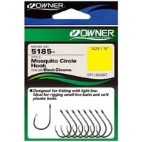 Owner 5185 Mosquito Circle Fishing Hook - Choose Size