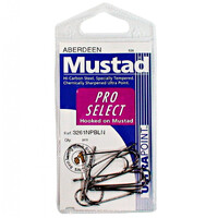 Mustad 3261NPBLN Aberdeen Single Fishing Hook - Choose Size