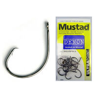 Mustad Fine Worm Chemically Sharp Fishing Hook 32813NPBLM #4
