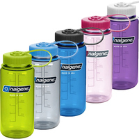 Nalgene Wide Mouth 500ml Tritan Water Drink Bottle - Choose Colour