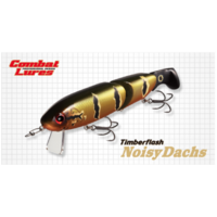 EverGreen Timber Flash Noisy Dachs Cod Floating Fishing Lure - Choose Colour