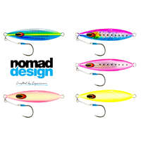 Nomad Design Ridgeback Long Cast Jig - 100g - Silver Green Mackerel