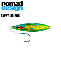 Nomad Design Gypsea 20g Teardrop Shape Metal Fishing Jig - Choose Colour