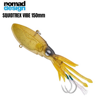 Nomad Design 2023 Squidtrex 150mm Soft Vibe Plastic Fishing Lure - Choose Colour