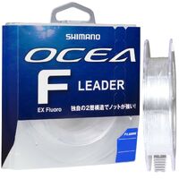 Shimano Ocea EX F Fluorocarbon Leader 50m Fishing Line - Choose Lb
