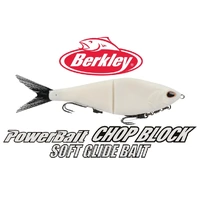 Berkley Powerbait Chop Block 6" Glidebait Soft Plastic Fishing Lure - Choose Colour
